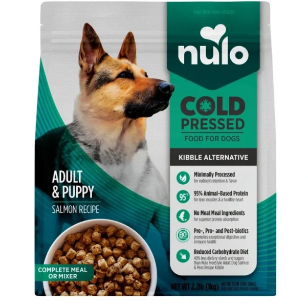 Shop Nulo Grain Free Cold Pressed Meals Salmon Adult & Puppy Recipe - Pet Home | The Perfect Pet Supplies Shopping Experience Dogs