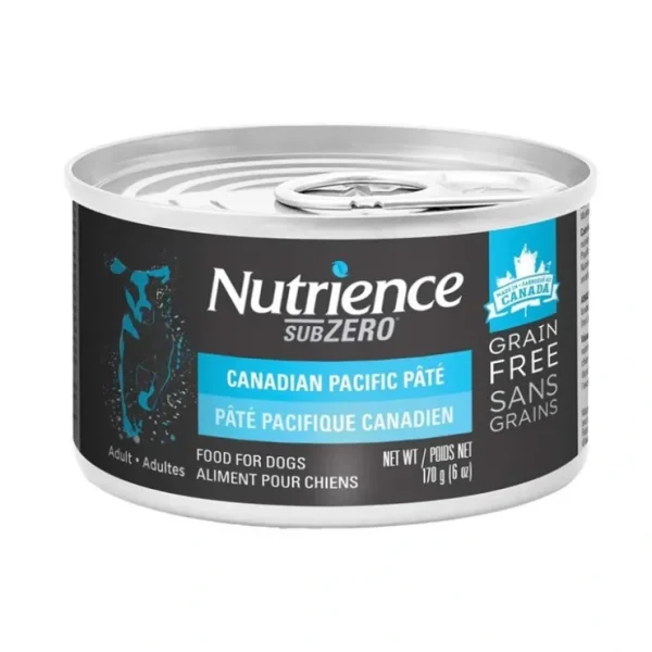 Sale Nutrience, Can, Adult - SubZero Grain Free - Canadian Pacific Pate - 170 g - Wet Dog Food - Pet Home | The Perfect Pet Supplies Shopping Experience Dogs