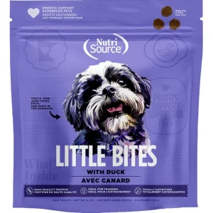 Store NutriSource - Duck Little Bites Dog Training Treats - Pet Home | The Perfect Pet Supplies Shopping Experience Shop All