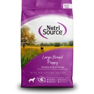 Discount NutriSource - Large Breed Puppy Recipe Dry Dog Food - Pet Home | The Perfect Pet Supplies Shopping Experience Dogs