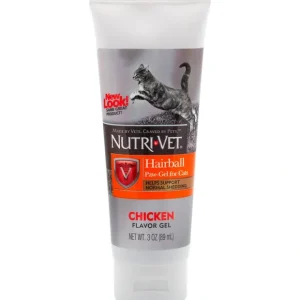 Hot NutriVet - Hairball Chicken Flavor Paw-Gel for Cats - Pet Home | The Perfect Pet Supplies Shopping Experience Cats