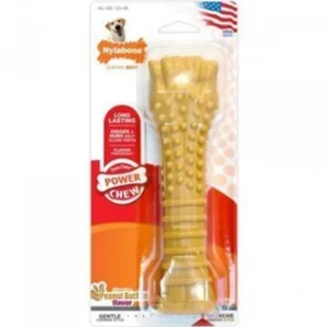 Clearance Nylabone Peanut Butter Bone Souper for dogs 23kg+ - Pet Home | The Perfect Pet Supplies Shopping Experience Pet Toys