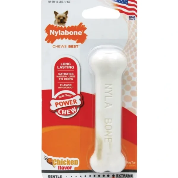 Fashion Nylabone Power Chew Durable Dog Toy Chicken - Pet Home | The Perfect Pet Supplies Shopping Experience Pet Toys