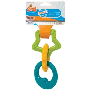 Flash Sale Nylabone Puppy Chew Teething Rings Dog Toy (One Size) - Pet Home | The Perfect Pet Supplies Shopping Experience Pet Toys