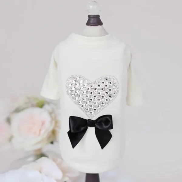 "Oh My Heart" Dog Tee from Hello Doggie - Pet Home | The Perfect Pet Supplies Shopping Experience