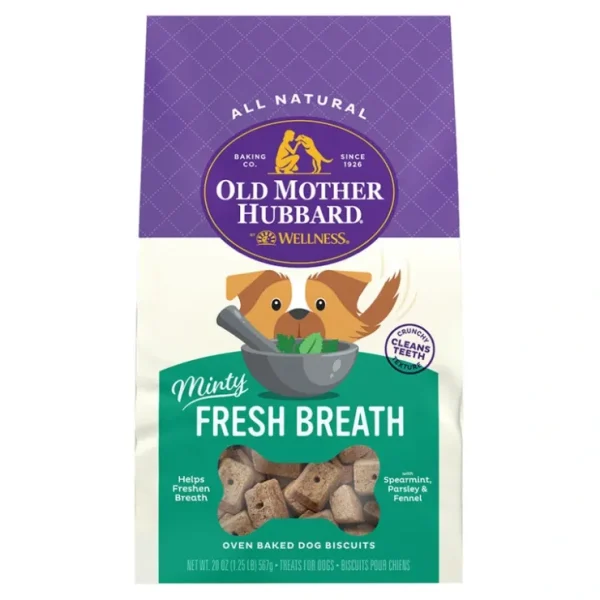 Sale Old Mother Hubbard, Crunchy Functional Fresh Breath - 20 oz - Pet Home | The Perfect Pet Supplies Shopping Experience Dogs