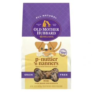 Sale Old Mother Hubbard, Grain Free - P'Nuttier 'N Nanners - Mini - 454 g - Pet Home | The Perfect Pet Supplies Shopping Experience Dogs