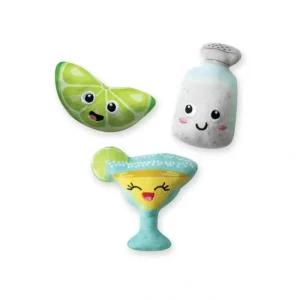 Fashion ON MARGARITA TIME 3 PIECE DOG TOY SET - Pet Home | The Perfect Pet Supplies Shopping Experience Pet Toys