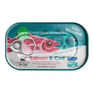 Best Open Farm, Can, Feline - Topper - Salmon & Cod Mousse - 89 g - Pet Home | The Perfect Pet Supplies Shopping Experience Shop All