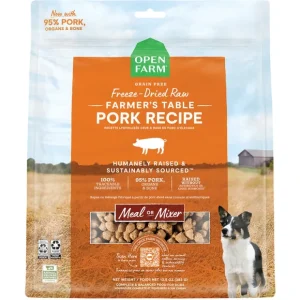 Best Open Farm, Farmer's Table Pork Freeze Dried Raw Dog Food - Pet Home | The Perfect Pet Supplies Shopping Experience Shop All