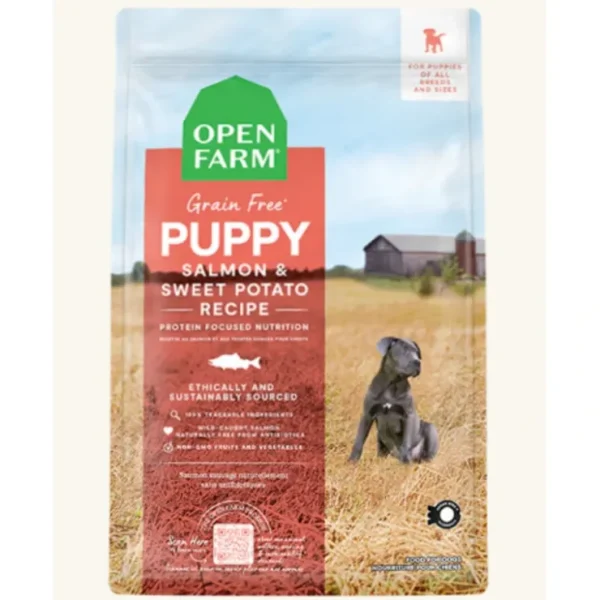 Store Open Farm Grain-Free Salmon & Sweet Potato Puppy Kibble, 4lb - Pet Home | The Perfect Pet Supplies Shopping Experience Shop All