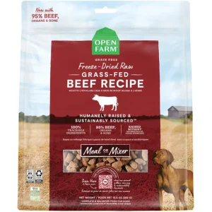 Best Open Farm, Grass Fed Beef Freeze Dried Raw Dog Food - Pet Home | The Perfect Pet Supplies Shopping Experience Shop All