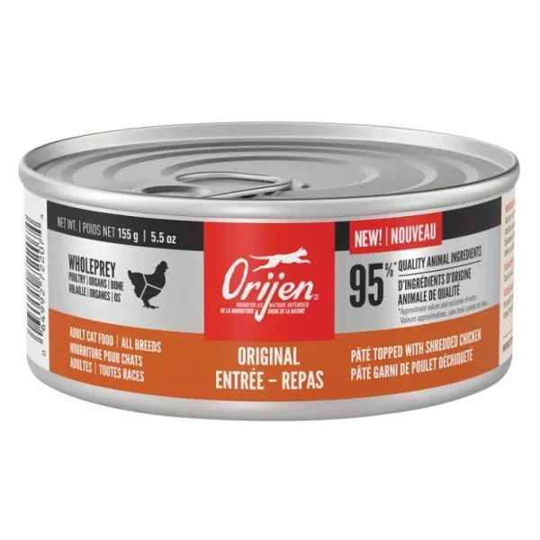 Store Orijen, Feline Adult - Original Entrée - 155 g - Wet Cat Food - Pet Home | The Perfect Pet Supplies Shopping Experience Shop All