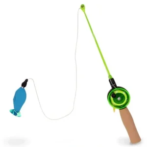 Discount Our Pet's Fishing Rod Wand with Fish Cat Toy - Pet Home | The Perfect Pet Supplies Shopping Experience Pet Toys