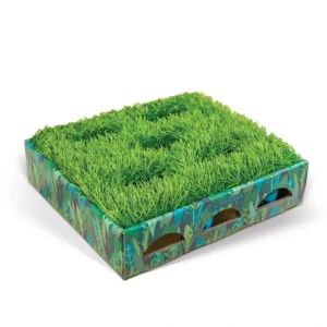Store Outward Hound - Grass Patch Hunting Box Cat Toy - Pet Home | The Perfect Pet Supplies Shopping Experience Pet Toys