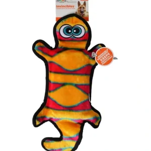 Outward Hound Invincibles Gecko Red/Orange Squeaky Dog Toy (2 Squeakers) - Pet Home | The Perfect Pet Supplies Shopping Experience Cheap