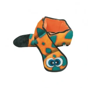 Outward Hound Invincibles Snakes Orange/Blue Squeak Dog Toy - Pet Home | The Perfect Pet Supplies Shopping Experience Best Sale