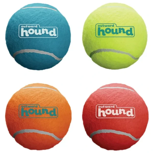 Outward Hound, Squeaker Ballz - 4 pk - Large - Pet Home | The Perfect Pet Supplies Shopping Experience Discount