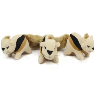 Outward Hound Squeakin Animals Squirrel Plush Dog Toy (1 Plush Toy) - Pet Home | The Perfect Pet Supplies Shopping Experience Fashion