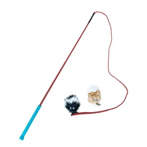Outward Hound Tail Teaser Dog Wand Lure Toy (One-Size) - Pet Home | The Perfect Pet Supplies Shopping Experience Best Sale