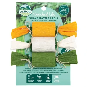 Oxbow Animal Health Enriched Life Shake Rattle &Roll Toy - Pet Home | The Perfect Pet Supplies Shopping Experience Outlet