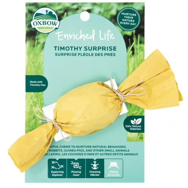 Oxbow Animal Health Enriched Life Timothy Surprise Toy - Pet Home | The Perfect Pet Supplies Shopping Experience Hot