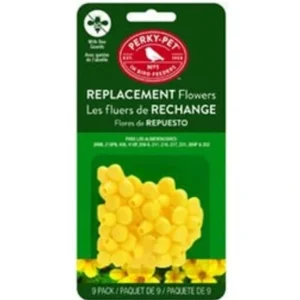 9-Pack Replacement Yellow Feeder Flowers - Pet Home | The Perfect Pet Supplies Shopping Experience