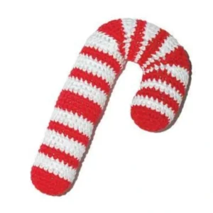 PAWer Squeaky Knit Toy - Candy Cane - Pet Home | The Perfect Pet Supplies Shopping Experience Fashion