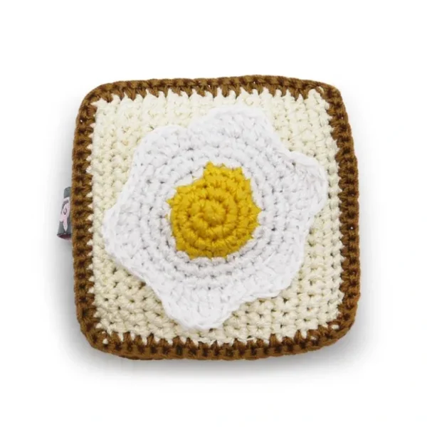 PAWer Squeaky Knit Toy - Toast & Egg - Pet Home | The Perfect Pet Supplies Shopping Experience Hot