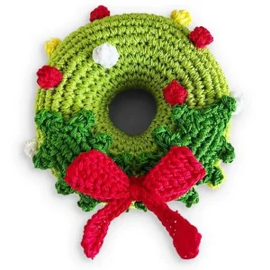 PAWer Squeaky Toy - Christmas Wreath - Pet Home | The Perfect Pet Supplies Shopping Experience Best Sale