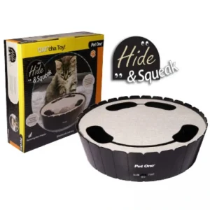 Pet One Catcha Hide & Squeak Cat Toy - Pet Home | The Perfect Pet Supplies Shopping Experience Outlet