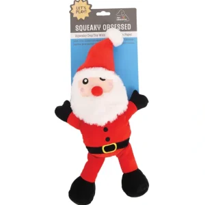 Pet Posse, Santa Plush Toy - 14" - Pet Home | The Perfect Pet Supplies Shopping Experience Discount