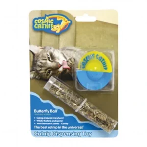 Pet Shop Direct - Cosmic Catnip Dispensing Toy Butterfly Ball - Pet Home | The Perfect Pet Supplies Shopping Experience Cheap