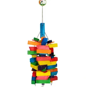 Pet Shop Direct - Green Parrot Toy BLOCK HEAD - Pet Home | The Perfect Pet Supplies Shopping Experience Shop