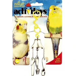 Pet Shop Direct - JW Insight Fork, Knife & Spoon Bird Toy - Pet Home | The Perfect Pet Supplies Shopping Experience Shop