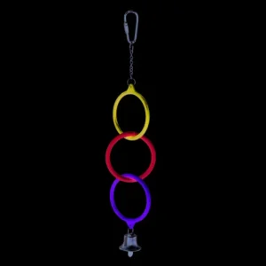 Pet Shop Direct - Kazoo Bird Triple Cage Ring with Bell - Pet Home | The Perfect Pet Supplies Shopping Experience Best