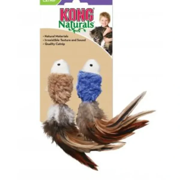 Pet Shop Direct - KONG Natural Crinkle Fish w/ Feathers - Pet Home | The Perfect Pet Supplies Shopping Experience Sale