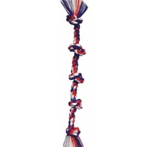Pet Shop Direct - Mammoth Flossy Chews Five Knot Tug XLarge 183cm - Pet Home | The Perfect Pet Supplies Shopping Experience Fashion