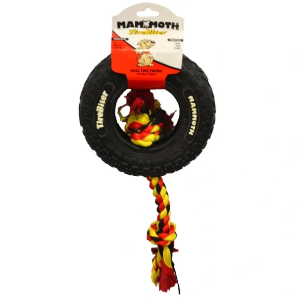 Shop Pet Shop Direct - TireBiter Paw Track w/Rope Medium 20cm - Pet Home | The Perfect Pet Supplies Shopping Experience Dogs