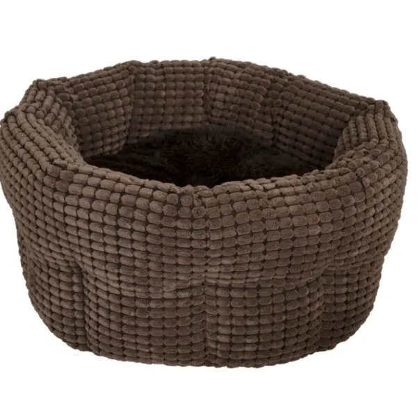 Pet Shop Direct - Trouble & Trix Deep Side Bed Honey Choc - Pet Home | The Perfect Pet Supplies Shopping Experience Clearance