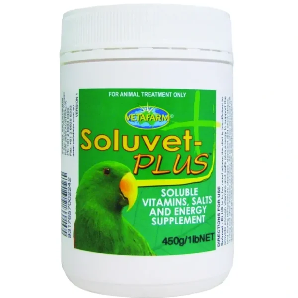 Pet Shop Direct - Vetafarm Soluvet Plus 450g - Pet Home | The Perfect Pet Supplies Shopping Experience Discount