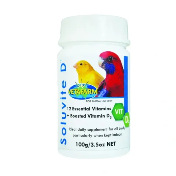 Pet Shop Direct - Vetafarm Soluvite D 100g - Pet Home | The Perfect Pet Supplies Shopping Experience Online