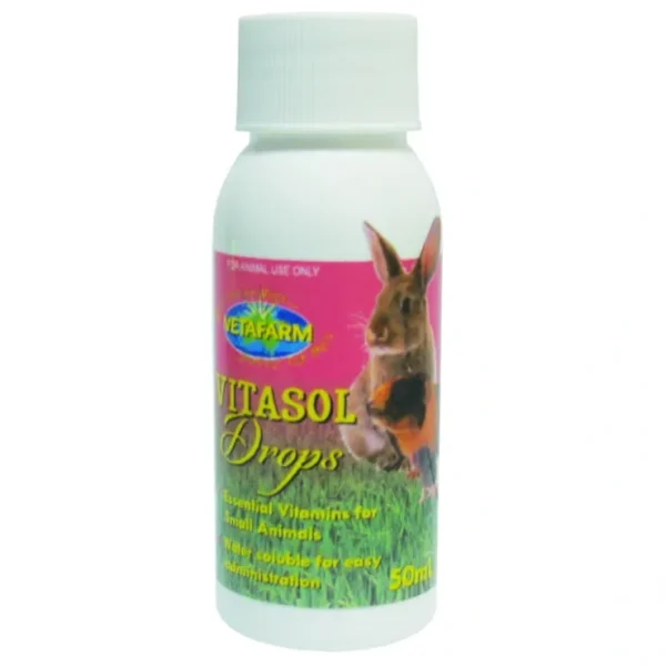 Pet Shop Direct - Vetafarm Vitasol Drops 50mL - Pet Home | The Perfect Pet Supplies Shopping Experience Hot
