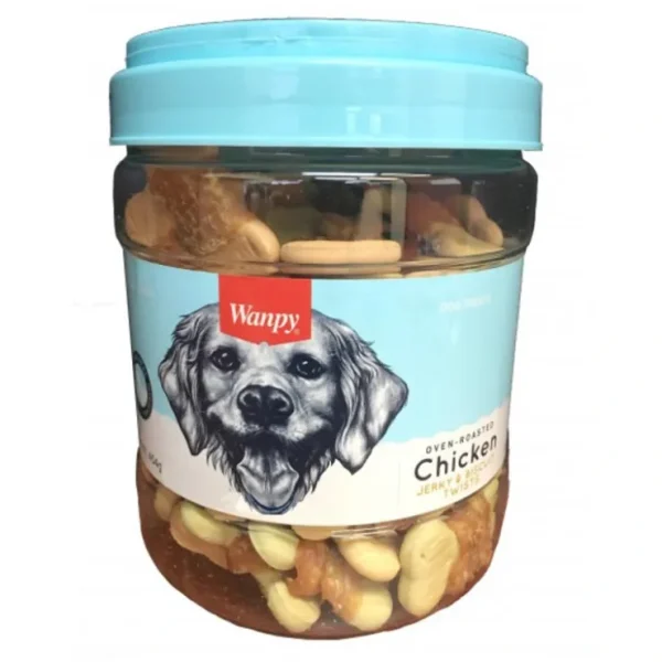 Pet Shop Direct - Wanpy Chicken & Biscuits Jar 454g - Pet Home | The Perfect Pet Supplies Shopping Experience Online