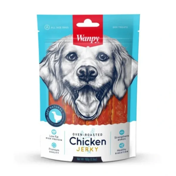 Pet Shop Direct - Wanpy Chicken Jerky 100g - Pet Home | The Perfect Pet Supplies Shopping Experience Best Sale