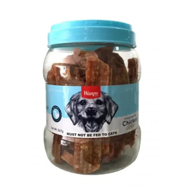 Pet Shop Direct - Wanpy Chicken Jerky Jar 567g - Pet Home | The Perfect Pet Supplies Shopping Experience Online
