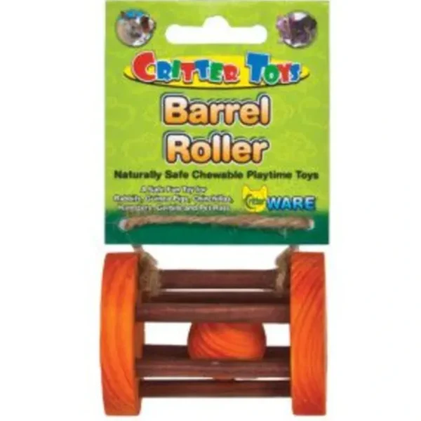 Pet Shop Direct - Ware Critter Toy Barrel Roller - Pet Home | The Perfect Pet Supplies Shopping Experience New