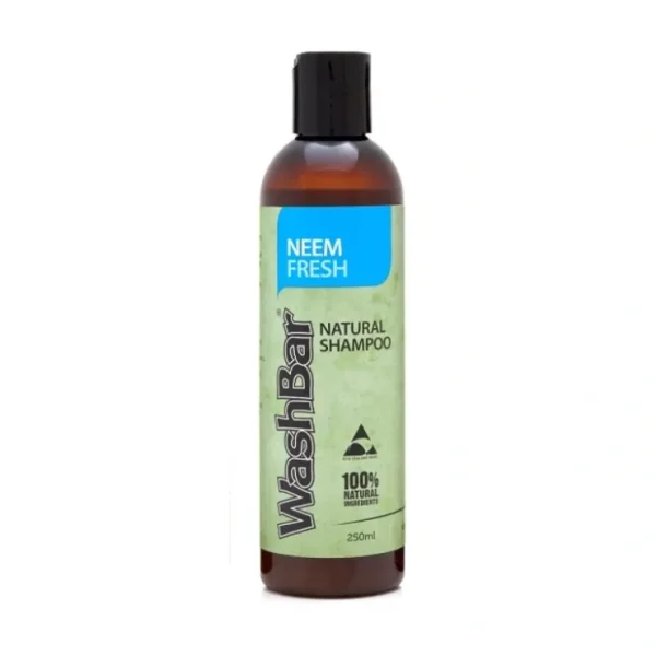 Pet Shop Direct - WashBar 100% Natural Shampoo Fresh Neem 250mL - Pet Home | The Perfect Pet Supplies Shopping Experience Best Sale