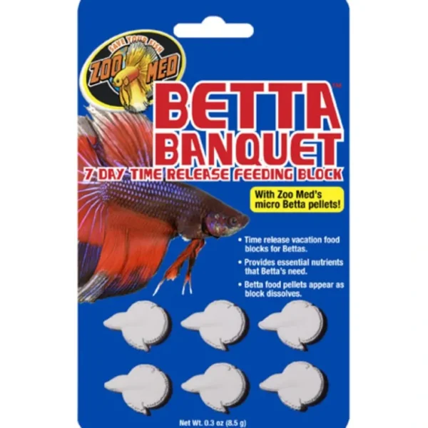 Pet Shop Direct - Zoo Med Betta Banquet Block (6 Blocks per Card) - Pet Home | The Perfect Pet Supplies Shopping Experience Store