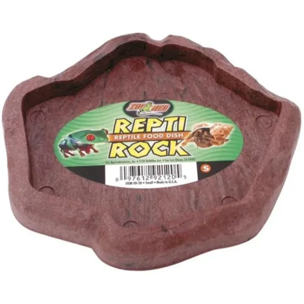 Pet Shop Direct - Zoo Med Repti Rock Food Dish Small - Pet Home | The Perfect Pet Supplies Shopping Experience Store